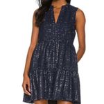 Amanda Uprichard NEW NWT  Rylee Tweed Dress In Midnight Navy Blue Photo 2