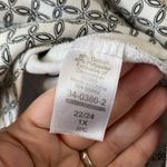 Woman Within Black and White T Shirt Women’s Plus Size 22/24 Embroidered Tee Photo 5