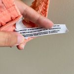 Free People Galloon Lace Halter Bralette Womens Size L Orange Photo 4