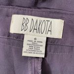 BB Dakota  Purple Tiered Bold Pink Zipper Front Mini Skirt - Size 6 - Straight Photo 3