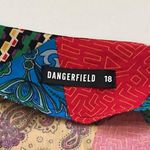 Modcloth Dangerfield x patchwork multi button front viscose dress, size 14 XL Photo 10