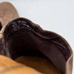 Clarks  Mules Clogs Wedge Heel‎ Leather Brown Casual Shoes Size 7.5M Photo 6