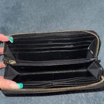 Coach  Black and Brown Signature Wallet Photo 3