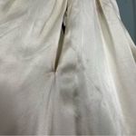 NWT NILI LOTAN Edwige Halter Keyhole Silk Top *stained* Ivory Women’s XL Photo 5