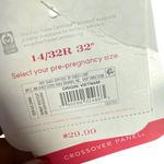 NWT‎ Isabel Maternity Blue Crossover Panel Jeans Sz 14 Photo 6