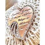 Sometimes I Whisper Miss You Necklace Rose Gold Color Loved One Beloved Pet New Photo 9