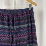 Ralph Lauren  Medium Fleece Wide Leg Pajama Pants Fall Winter Warm Soft Cozy Photo 4