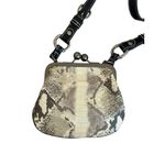Tommy Bahama  Snake Print Leather Kisslock Crossbody Bag Photo 1