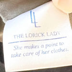 Lorick Dress Pleated Gray Navy Career Size 2‎ Gossip Girl Professional Lawyer Photo 2