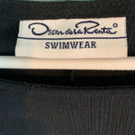 Oscar de la Renta Swimwear Coverup Gauzy Black Pullover Dress XS Sleeveless Photo 2