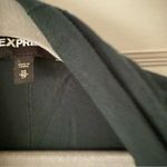 EXPRESS  Teal Blue Green Open Front Shawl Cardigan Soft Traveler’s Wrap XSmall Photo 4