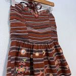 Altar'd State  Boho Embroidered Mirrored Halter Top size S Photo 4