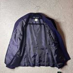 Harvé Benard Harve Benard Skirt Suit Set Women Top 10/Bottom 12 Purple Wool Blend Blazer NEW Photo 5