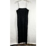 Chetta B Vintage Size 6 Evening Gown Silk Ruffled Full Length Dress Formal 1459 Photo 1