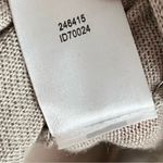 Loft • Beige Tan Gemstone Jewelled Merino Wool Cardigan Photo 15