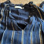 Greylin  small navy metallic dress Photo 6