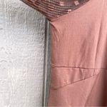 Cato Womens Shirt Blouse Brown Floral Mesh Long Sleeve V Neck Plus Size 22/24 Photo 6