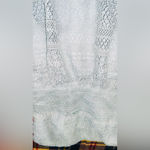 J.Crew Size 8 Strapless Light Olive Green Eyelet Laced Dress Cotton Full Lining Photo 13