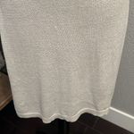 EXPRESS Ivory Shimmer Sweater Puff Sleeve Dress Size Small Photo 2