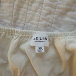 Le lis  Crop Top White Puff Sleeve Photo 1