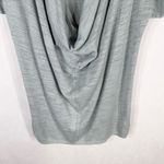 Anthropologie Knitted Knotted Small Top Knit Sparkly Gray Blue Cowl Crochet 392 Photo 4
