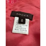 Tocca Pink Embroidered V Dress Size 8 Photo 6