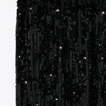 ZARA NWT Bloggers Fav Sequined Black Trousers Photo 3