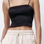 ZARA New Black Crop Top Photo 2