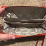 Adrienne Vittadini Red wristlet Wallet with smaller key pouch Photo 6