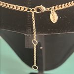 EXPRESS Gold and Rhinestone 3 Piece Chevron Collar Chain Style Necklace Set Photo 3