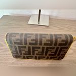 Fendi Zucca Coated Canvas Zippy Long Wallet Photo 15
