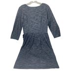 The Limited THE‎  Wrap Dress Womens M Dark Blue Grey V Neck Career Wear Photo 2