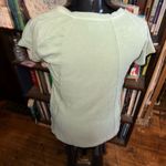 Sundance waffle pale green normcore knit S short sleeve top Green Photo 1