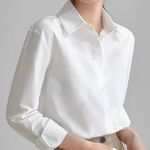 Forever 21 Classic Button Down Shirt NWT Photo 4