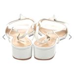Alexandre Birman  White Leather Sandals Photo 2