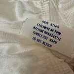 Whimsigoth Fairycore Vintage White Lace Trim Slip Skirt Women Sz XL Made In USA Photo 6