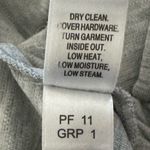 St. John Gray Cardigan Button Up Sz M Sequin Hooded Jacket Embellished Trim Photo 10