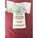 Hayley Paige Occasions Sleeveless Lace Bridesmaid Dress 52017 Maroon Red Size 10 Photo 12