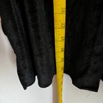 Misa Black Velvet Button Up Top, Goth Whimsigoth Witchy Dark Academia Medium Photo 5