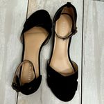 Kelly & Katie  Roseta Black Cross Strap Sandals Classic Square Heel Vacation Shoe Photo 7