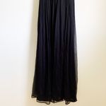 MNG Suit Braided Grecian Maxi Dress Gown Black Size 8 Photo 1