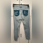 Loft  ladies jeans with flower print‎ . Size 26 Photo 3