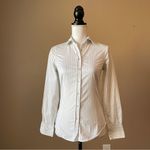 ZARA  | Pinstriped Poplin Button Down Shirt Sz XS Photo 1