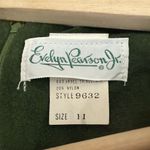 Evelyn Pearson Jr Dress Green 70's Vintage Maxi Prairie Boho Fairy Folk Empire Size undefined Photo 2