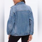 🧥 Cantonwalker Women’s Oversized Vintage Washed Boyfriend Denim Photo 1