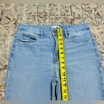 Good American  high rise skinny jeans size 12/31 light wash Photo 6