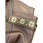 Cole Haan women’s leather brown purse clutch handbag SKU 6387 Photo 4