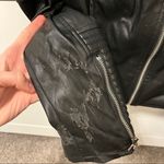 ZARA  TRF Black Moto Leather Jacket Photo 10