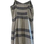 Old Navy Blue and White Stripe Spaghetti Strap Fit and Flare Dress // Size M Photo 7