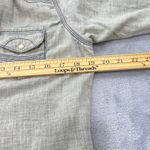 Rock 47 by Wrangler Shirt Dress Western‎ Cross Embroidered Long Sleeve Gray S Photo 7